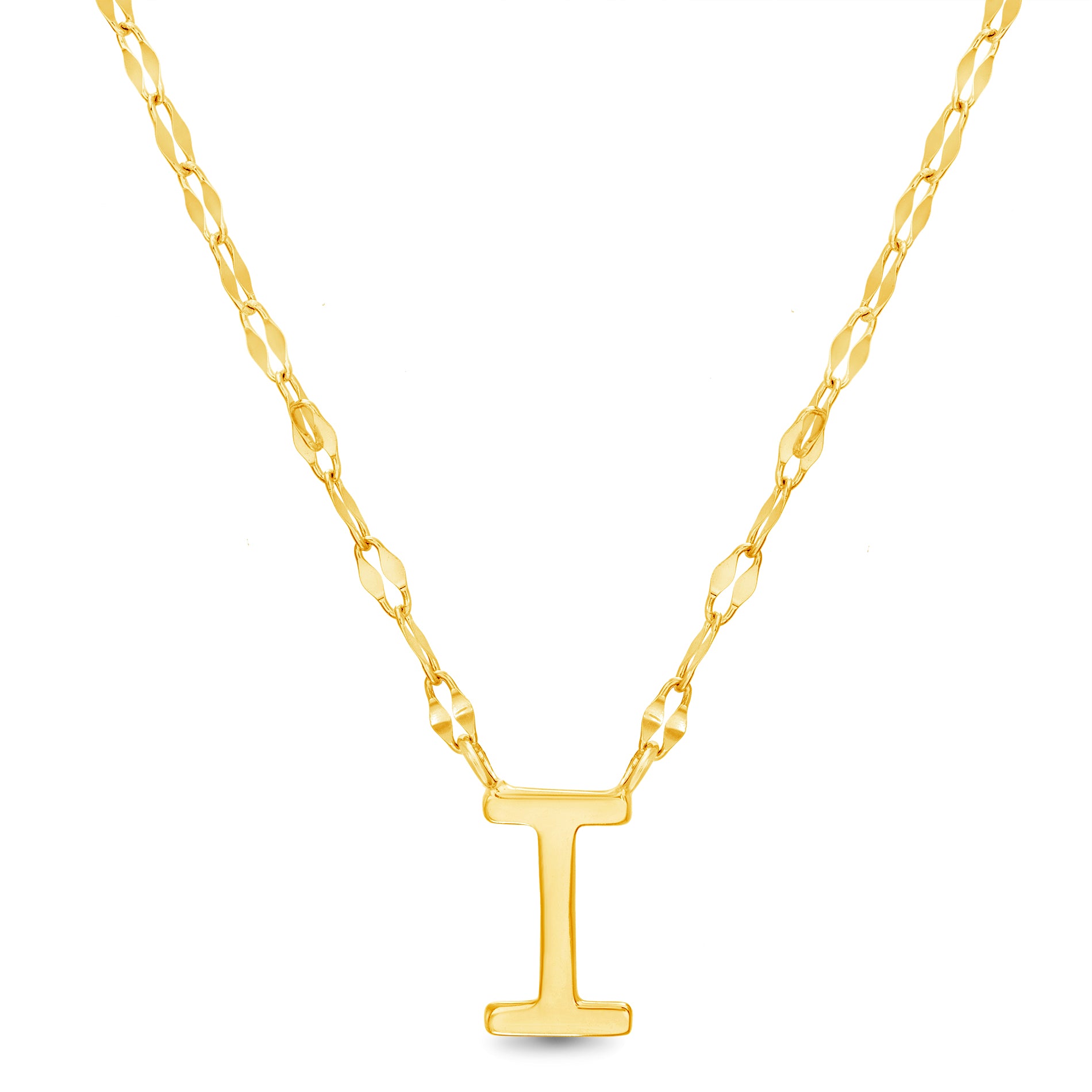 Dainty Gold Initial Necklace